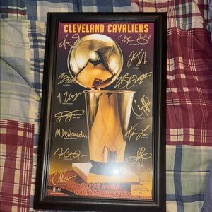Cleveland Cavaliers 2016 NBA Champions Framed Poster